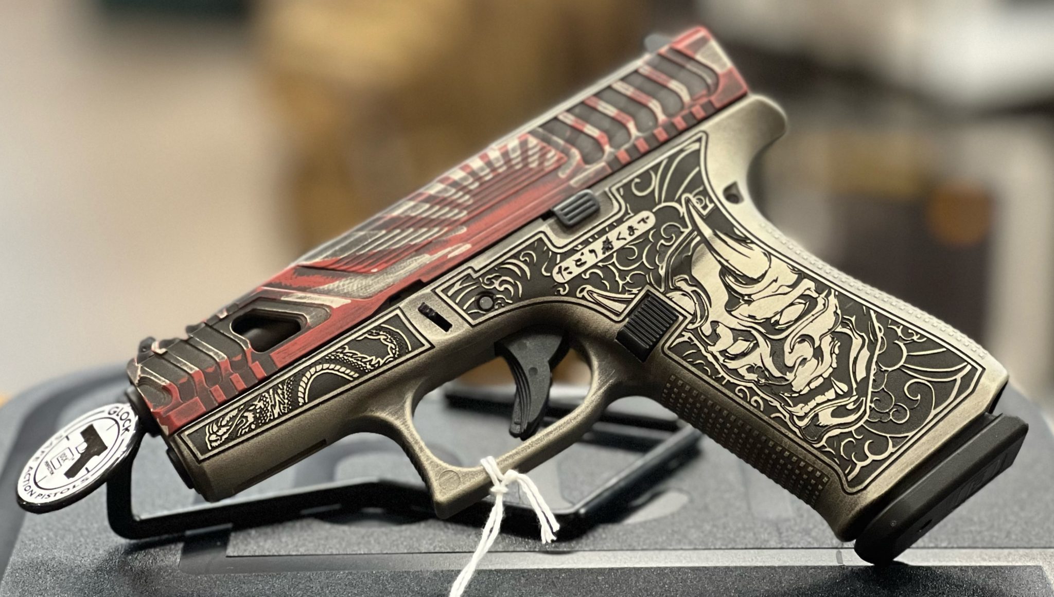 NEW GLOCK G43X MOS RISING SUN BUSHIDO 9 MM. PRICE IS 687.49. Schuylkill Gun Works